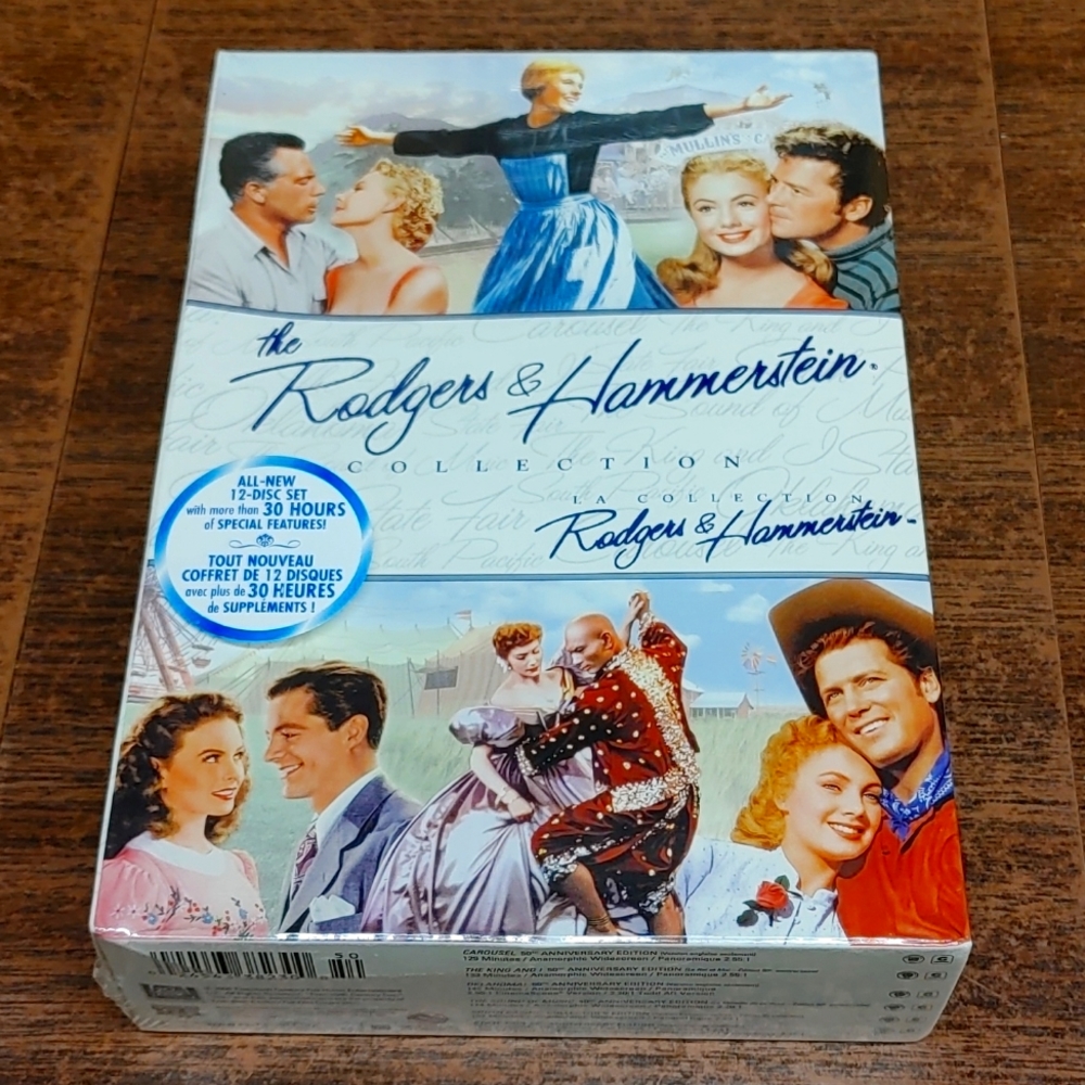 The Rodgers & Hammerstein collection DVD new unopened 12disc set